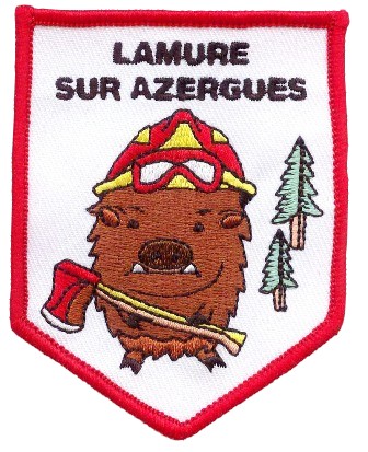 Ecusson pompier : ecusson_sapeur_pompier_lamure_sur_azergues