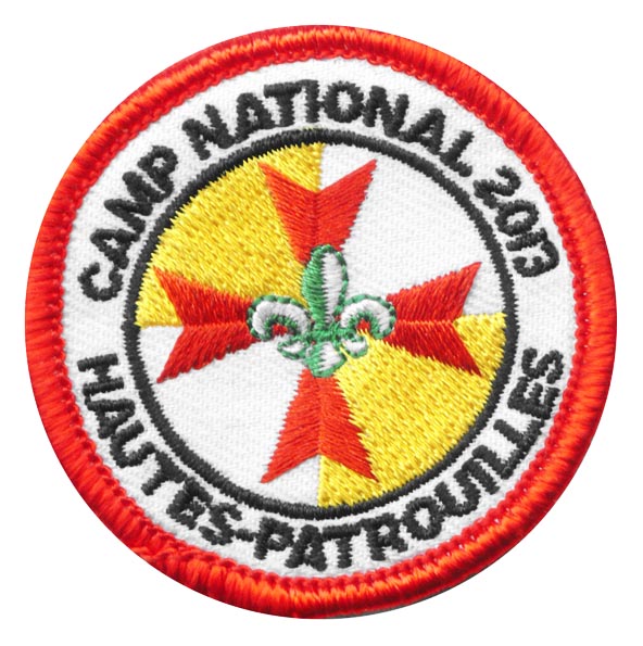 Ecusson scout : ecusson_camp_national_hautes_patrouilles_2013