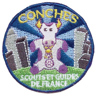 Ecusson scout : ecusson_scouts_et_guides_de_france_conches