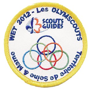 Ecusson scout : scout_olymscouts_territoire_de_seine_et_marne